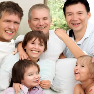 Artificial Intelligence Art by GetFreeSperm.com for the topic of Family